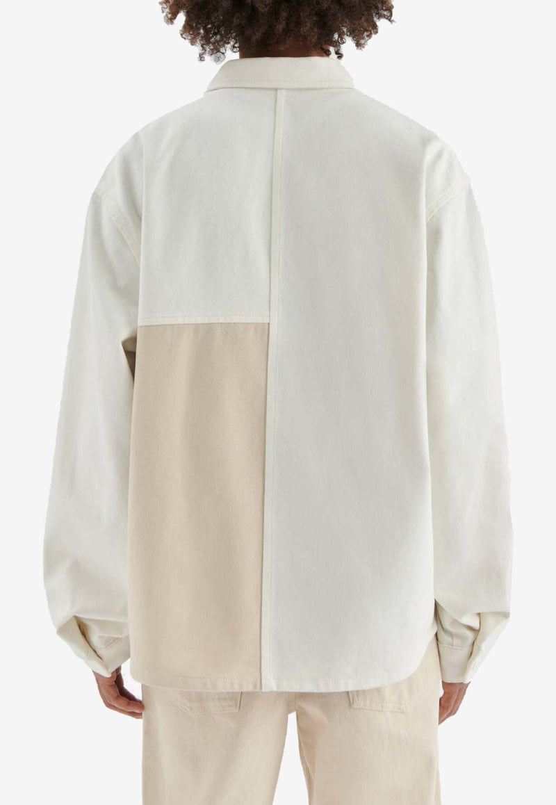 Block Long-Sleeved Shirt