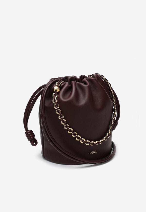 Flamenco Calf Leather Bucket Bag