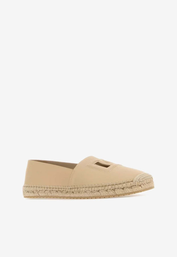 DG Logo Nappa Leather Espadrilles