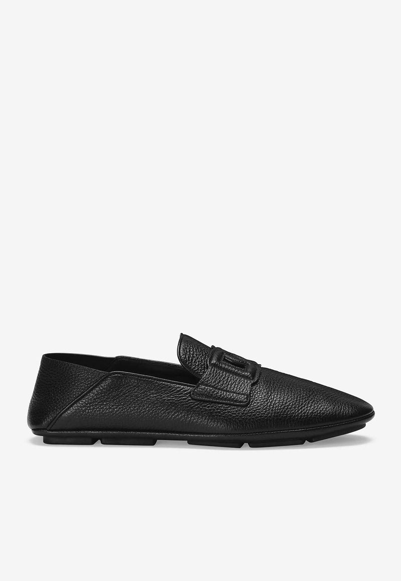 DG Logo Deerskin Loafers