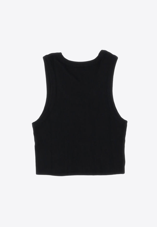 Cropped Poppy Tank Top