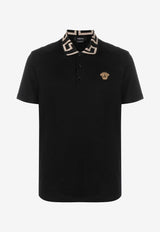 Greca Collar Polo T-shirt