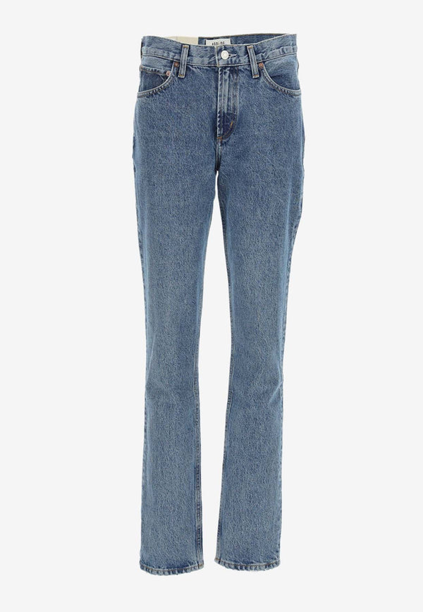 Basic Five-Pocket Slim Jeans