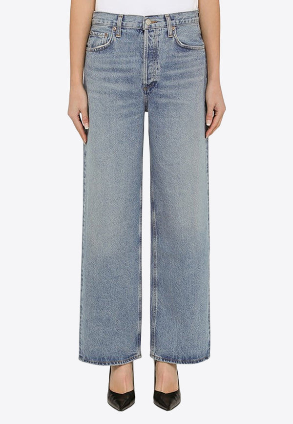 Low Slung Baggy Straight-Leg Jeans