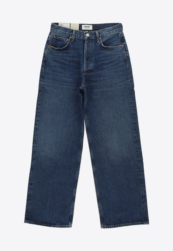 Basic Wide-Leg Jeans