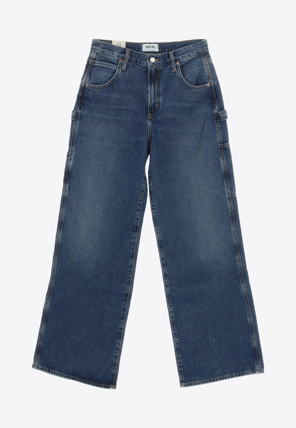 Basic Wide-Leg Jeans