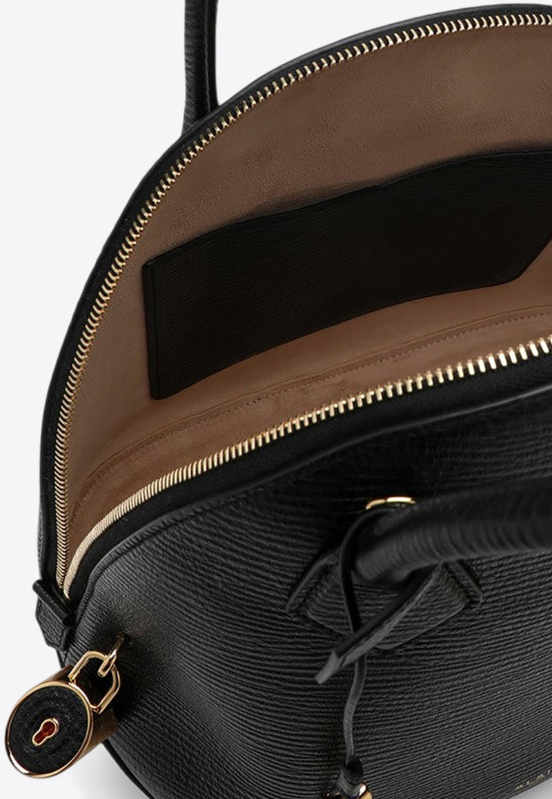 Dome 32 Calf Leather Top Handle Bag