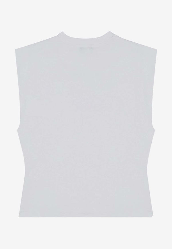 Logo Print Sleeveless T-shirt