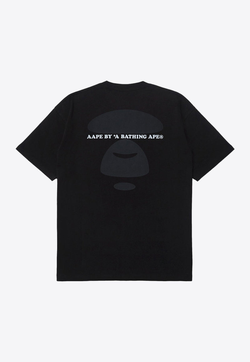 Moonface Graphic Crew Neck T-shirt