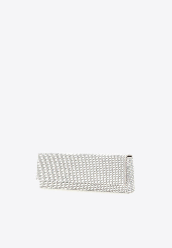 Amini Paloma Crystal Embellished Clutch Bag