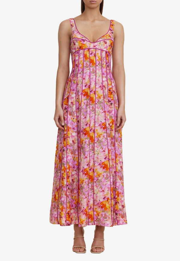 Hansley Floral Midi Dress
