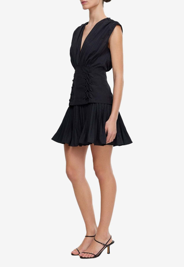 Seabrook Pleated Mini Dress