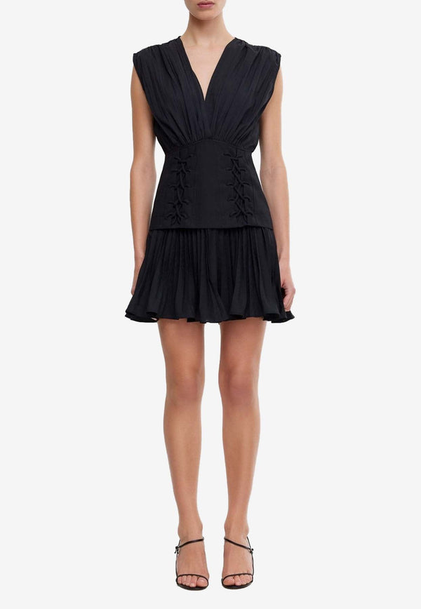 Seabrook Pleated Mini Dress