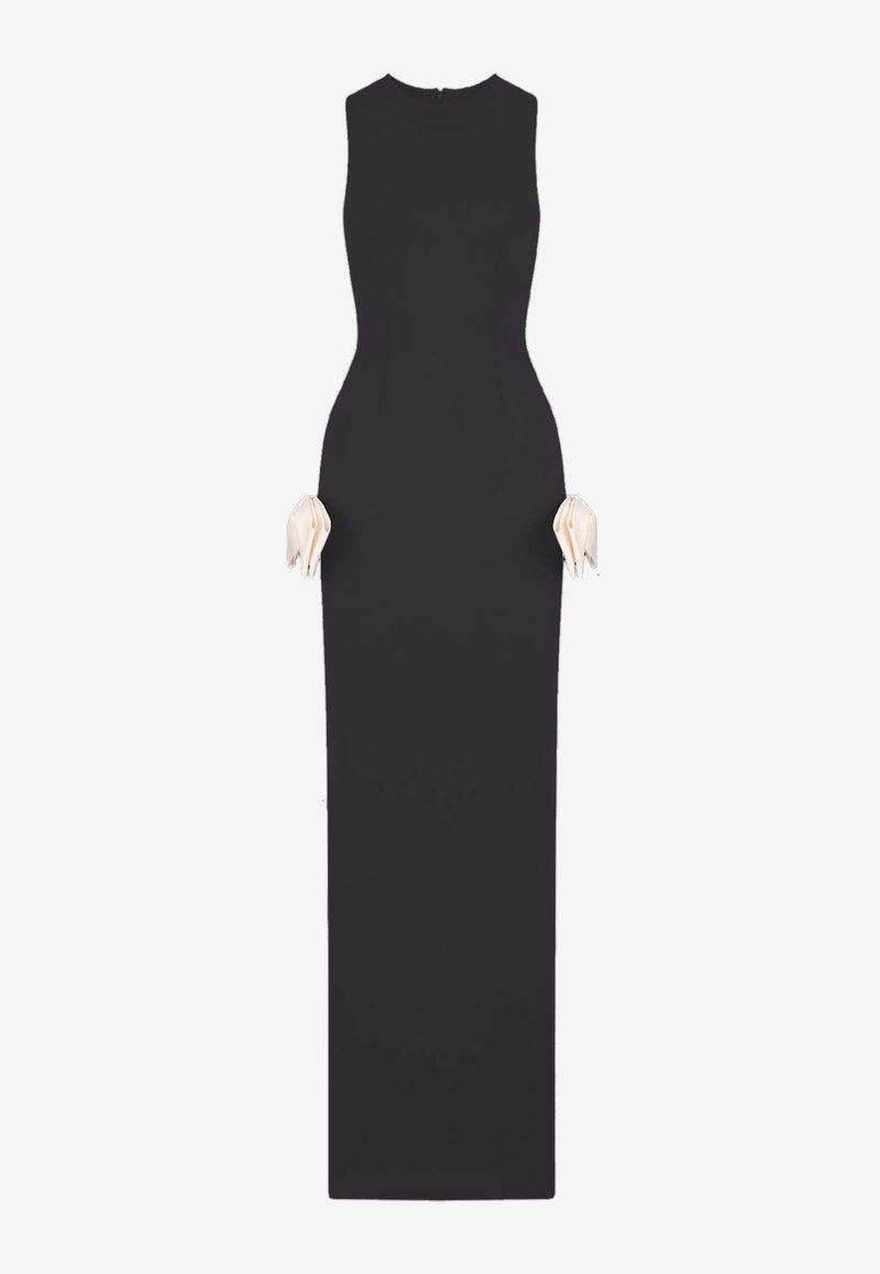 Jana Bow Embellished Maxi Dress