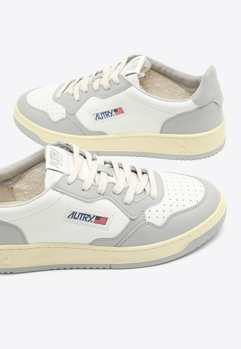 Medalist Low-Top Leather Sneakers