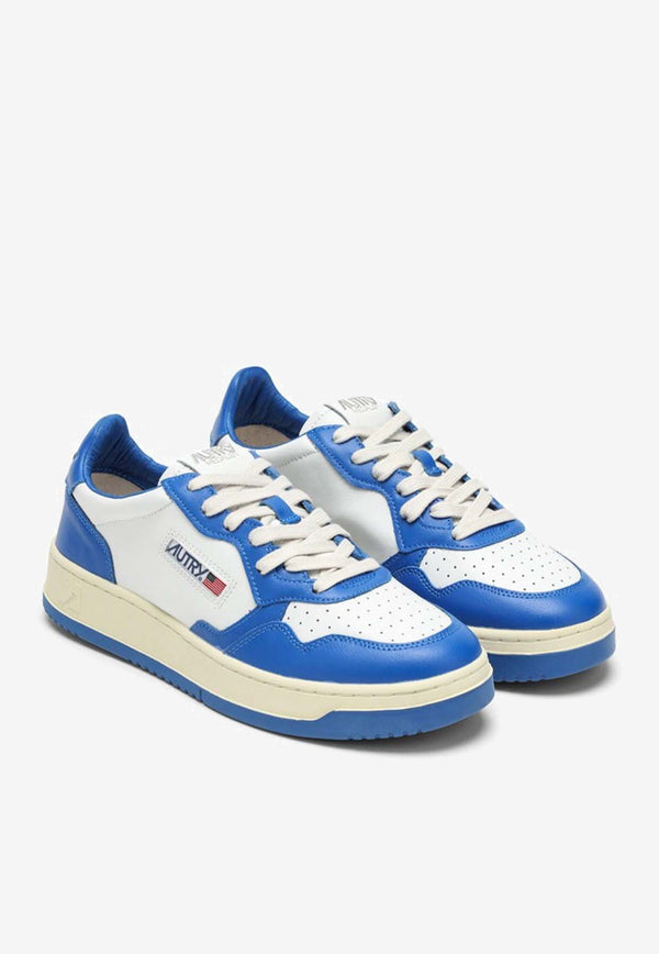 Medalist Low-Top Leather Sneakers