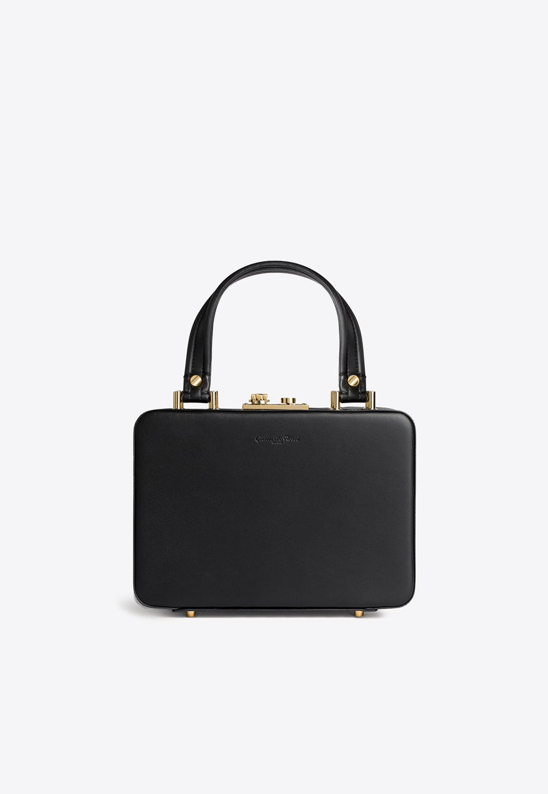 Valì Leather Top Handle Bag