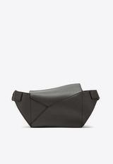 Mini Puzzle Leather Belt Bag