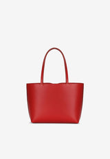 Small DG Logo Tote Bag in Calf Leather