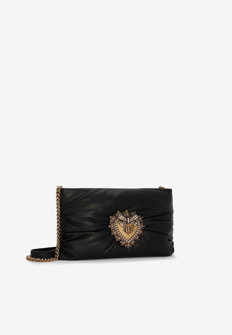 Small Devotion Shoulder Bag in Calf Leather