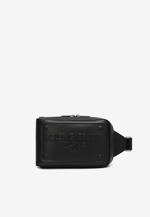 DG Milano Calf Leather Belt Bag