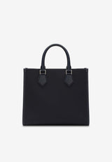 Small Rubberized Logo Top Handle Bag