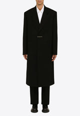 Wool Tailored Long Coat