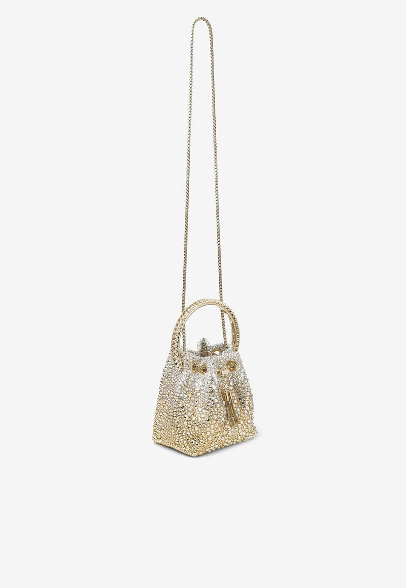 Bon Bon Crystal-Embellished Top Handle Bag