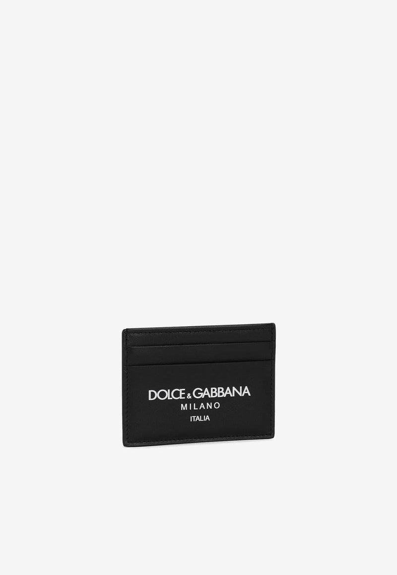 Logo Calfskin Cardholder