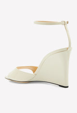 Brien 85 Wedge Sandals in Patent Leather
