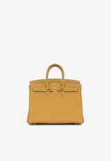 Birkin 25 in Naturel Sable Togo Leather with Gold Hardware