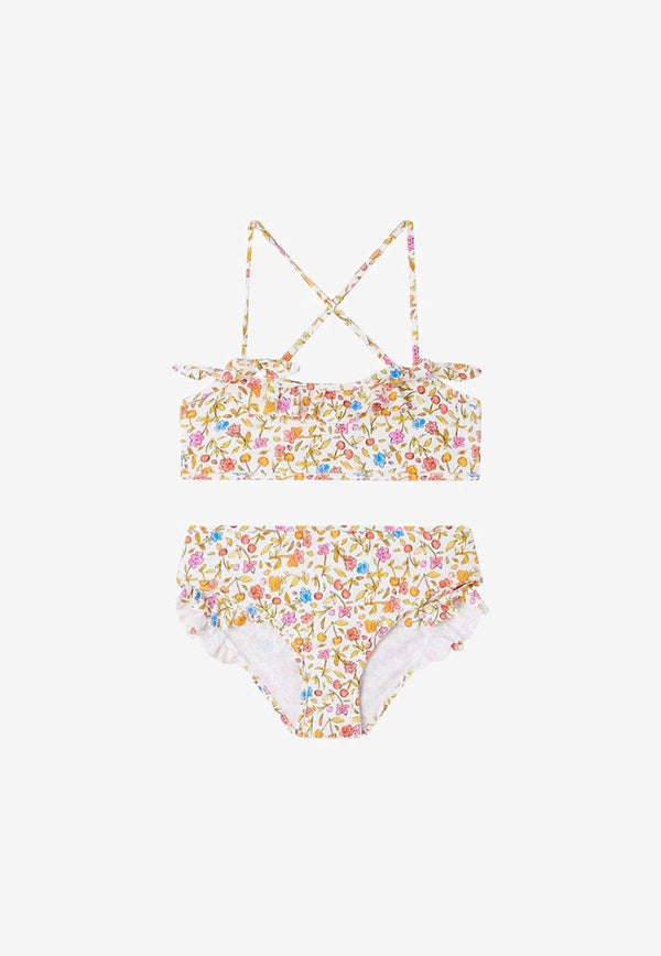 Girls Abigael Floral Two-Piece Swimsuit