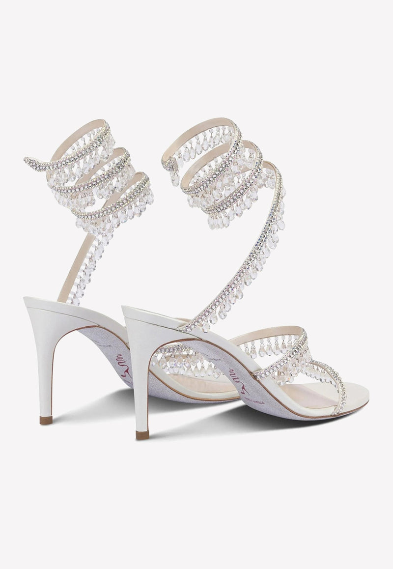 Chandelier 80 Jeweled Crystal-Embellished Sandals