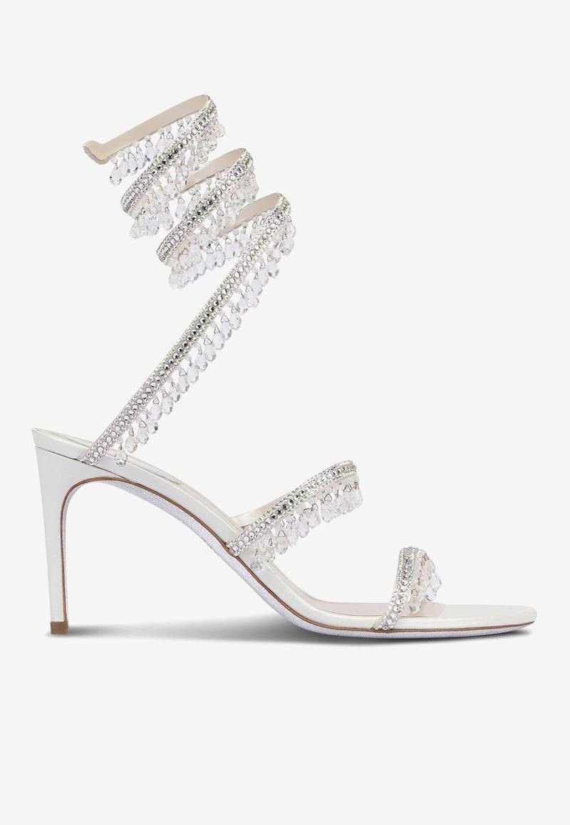 Chandelier 80 Crystal-Embellished Sandals