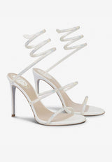 Cleo 105 Wraparound Satin Sandals