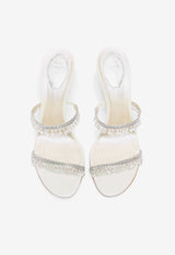 Chandelier 80 Crystal-Embellished Mules