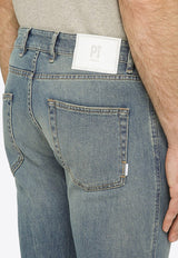Rock Logo Patch Slim Jeans