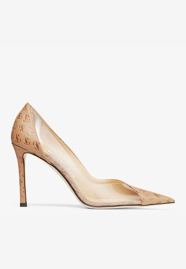 Cass 95 Pointed Pumps in Patent Leather