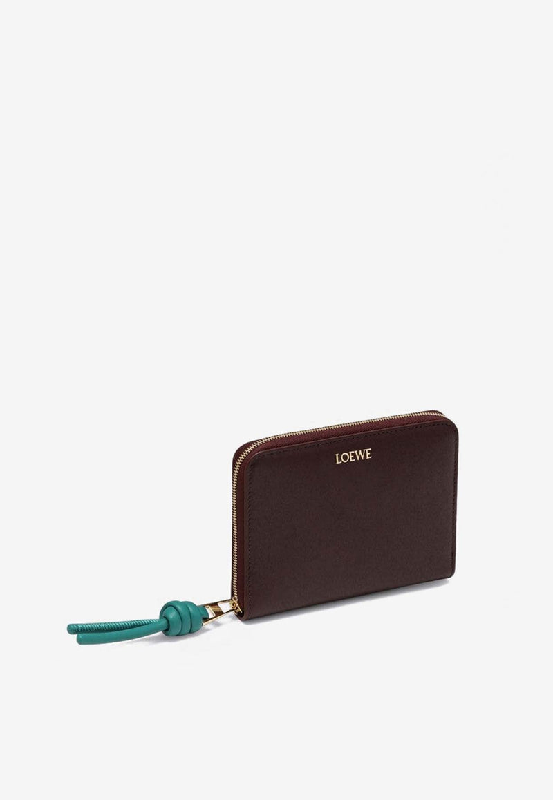 Knot Compact Zipped Wallet