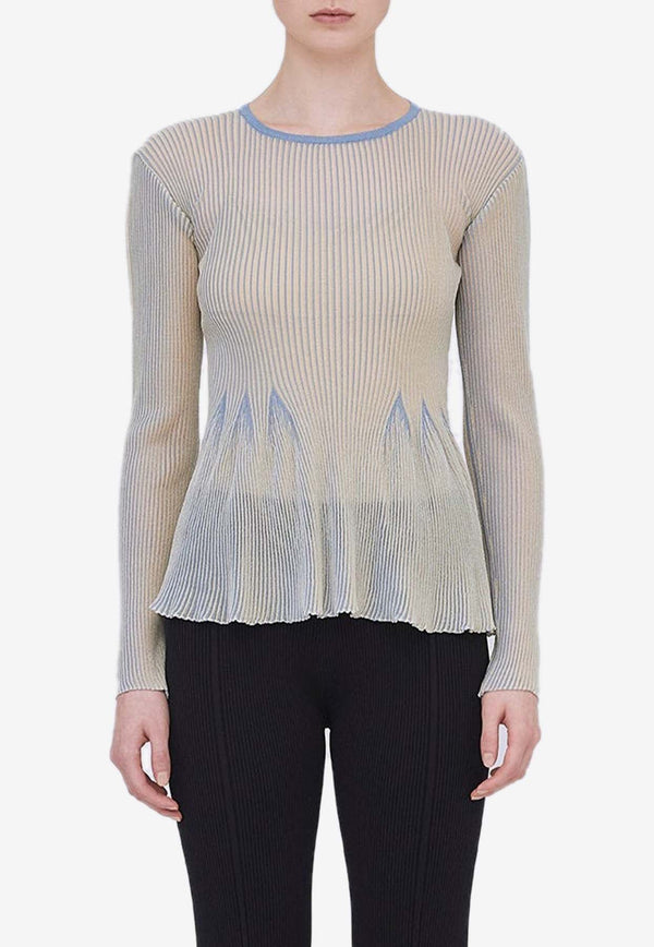 Hypha Knitted Flared Top