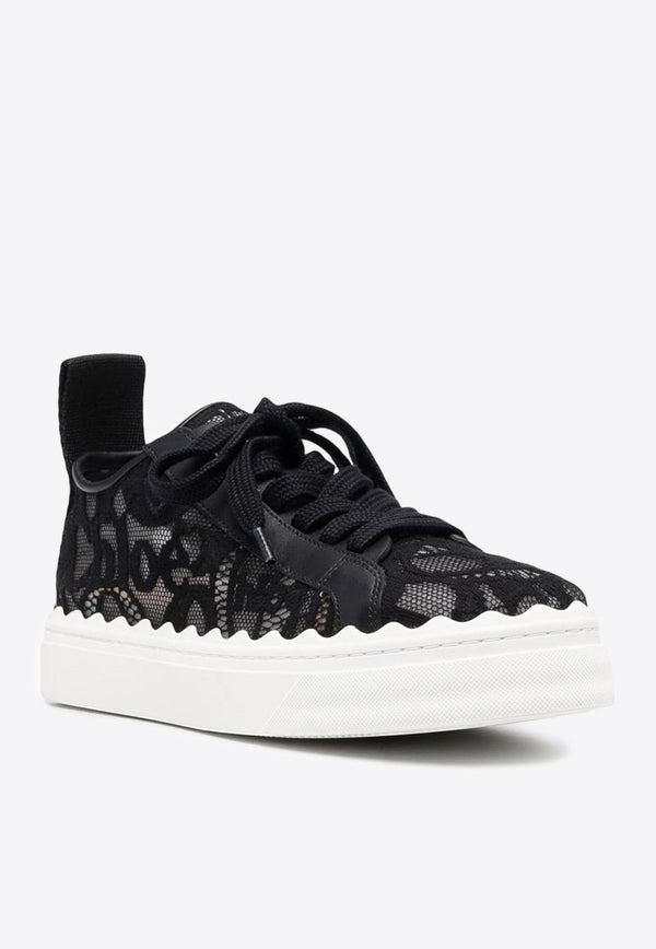 Lauren Lace Low-Top Sneakers