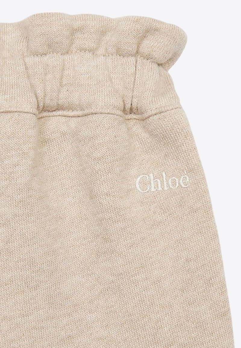 Babies Embroidered Logo Pants