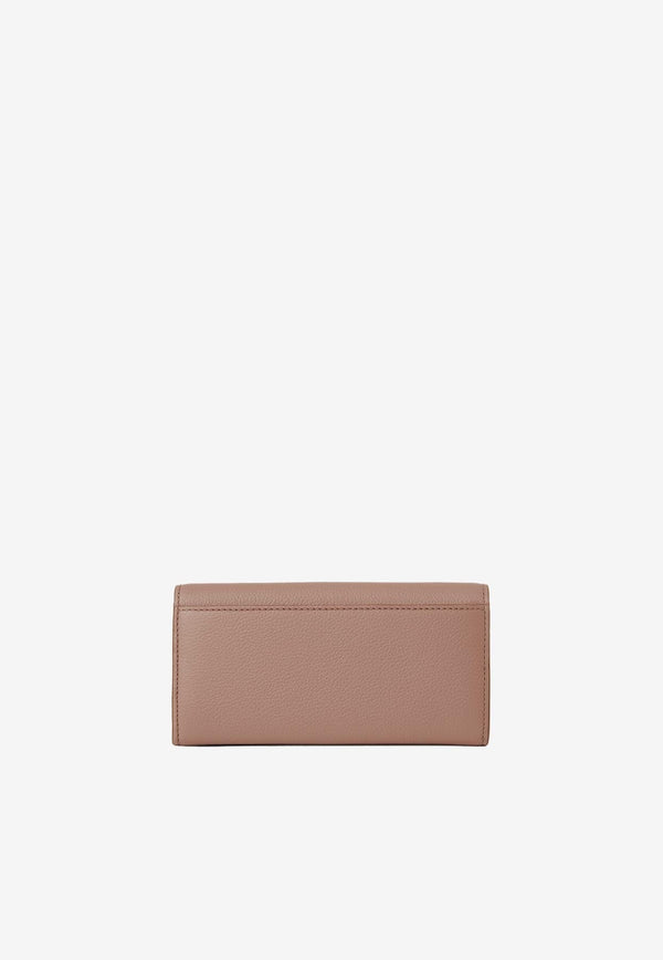 Long Marcie Wallet in Calf Leather