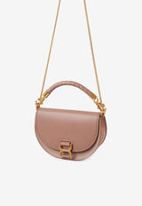 Marcie Chain Flap Top Handle Bag