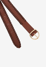 Mony Belt in Vegan Leather