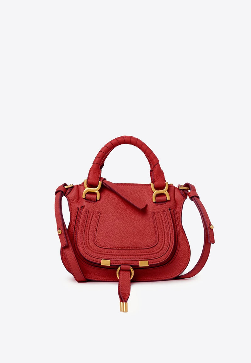 Mini Marcie Top Handle Bag in Calfskin