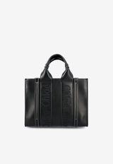 Small Woody Tote Bag in Calf Leather