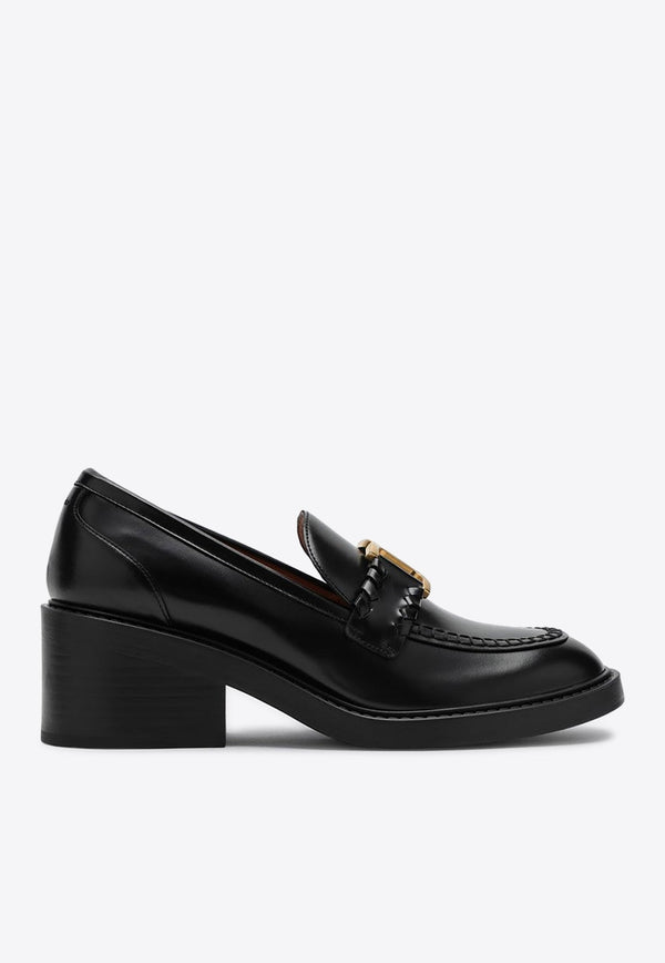 Marcie 60 Brushed Leather Pumps
