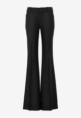 High-Waist Flared Pants