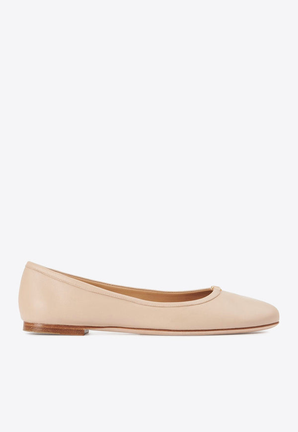 Marcie Leather Ballet Flats